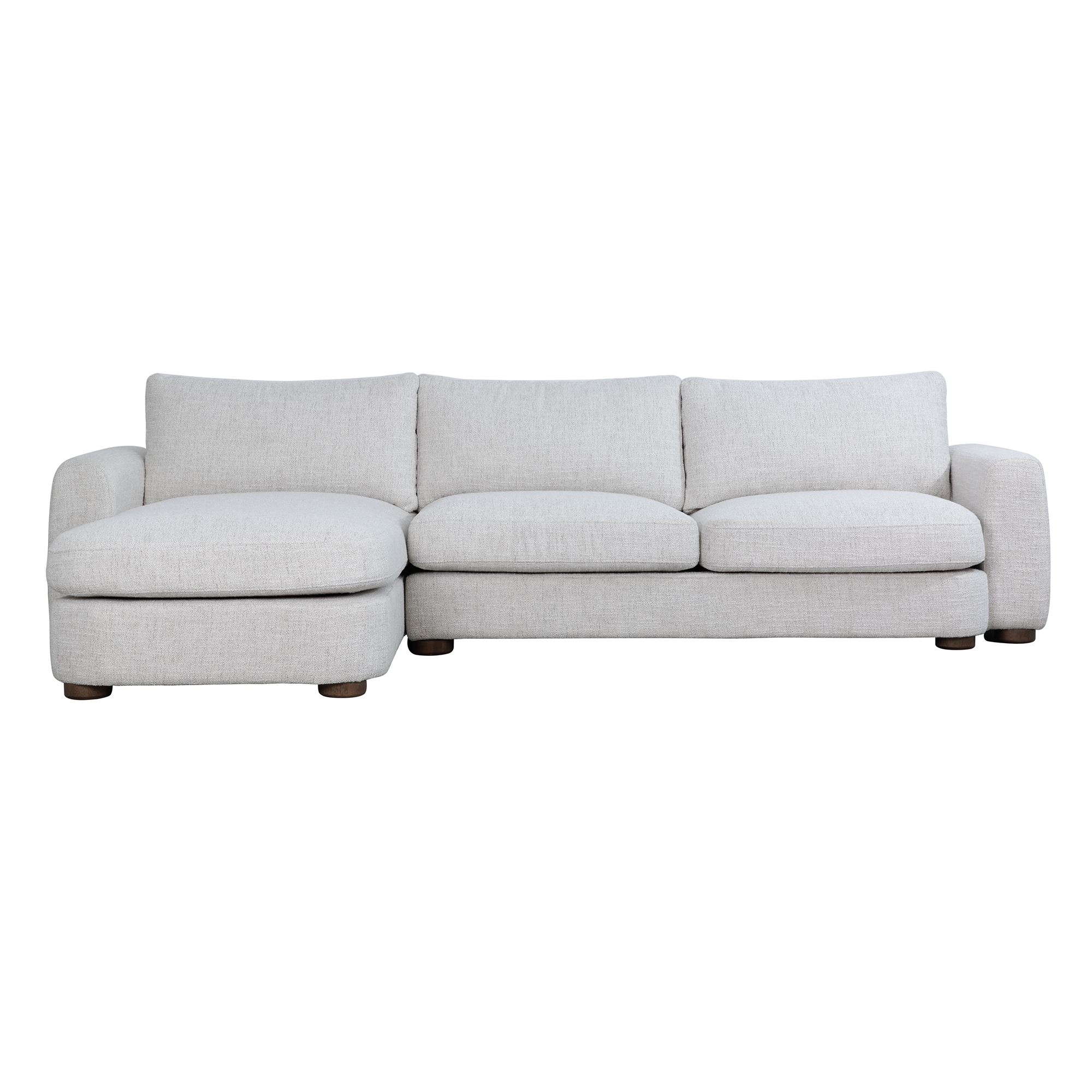 Lourmarin Linen Sectional, Canvas