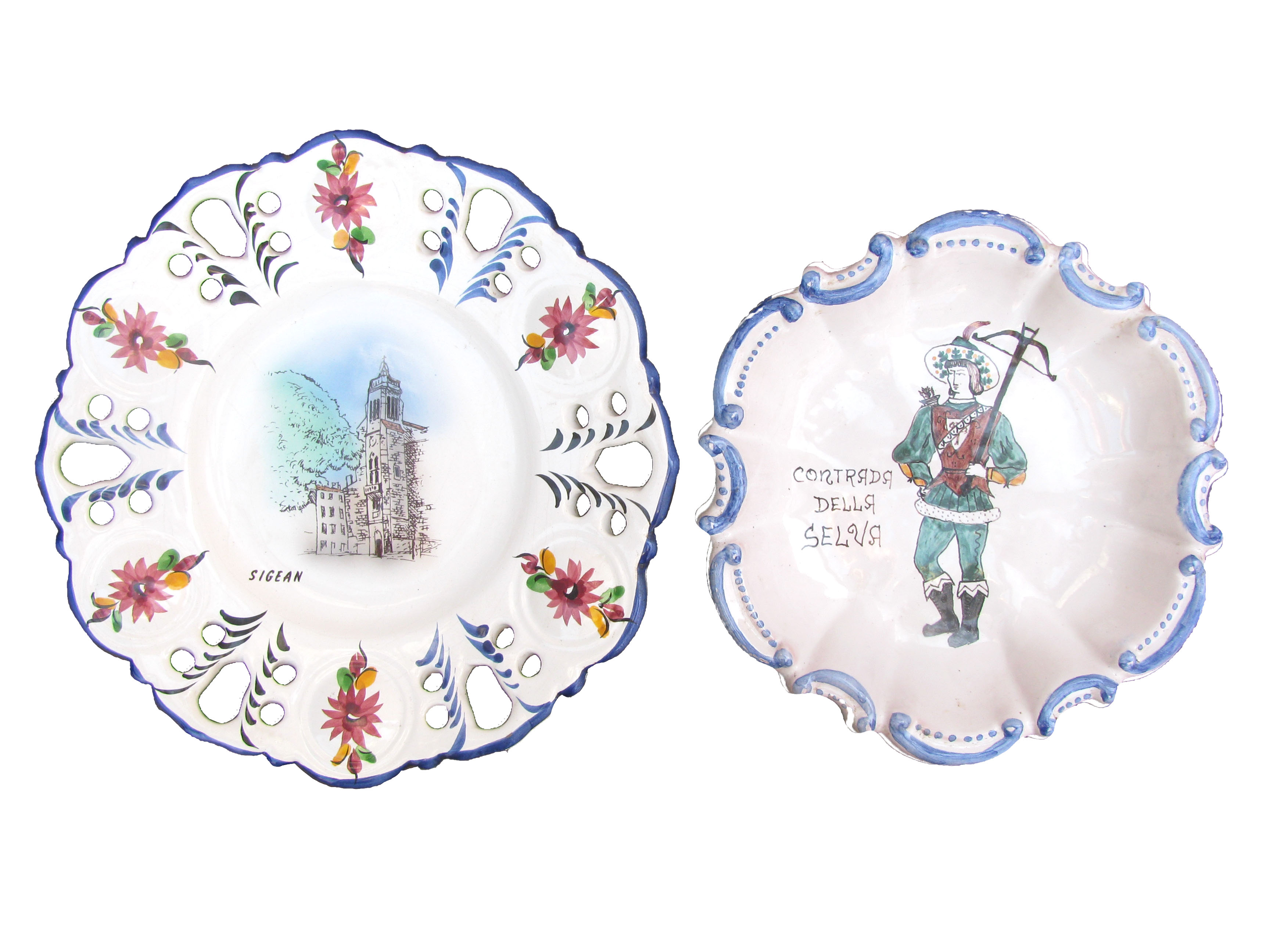 French & Italian Decorative Plates, S/2~P77667694