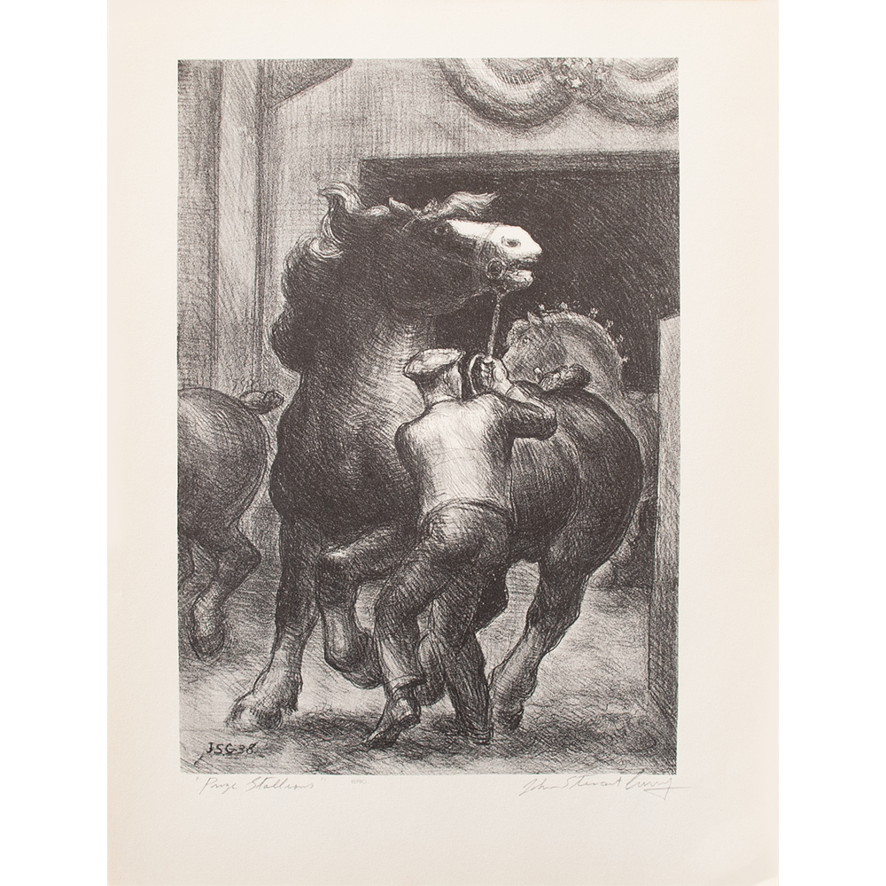 1939 John S. Curry, Prize Stallion~P77590561