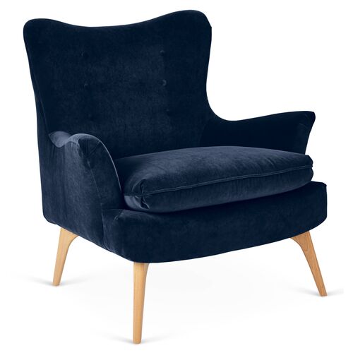 Sonja Accent Chair, Velvet~P76290880