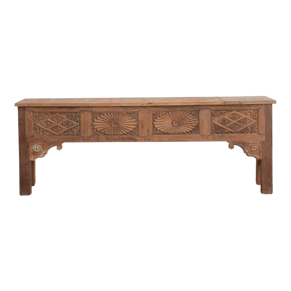 Fabulous Southern Indian Carved Console~P77678582