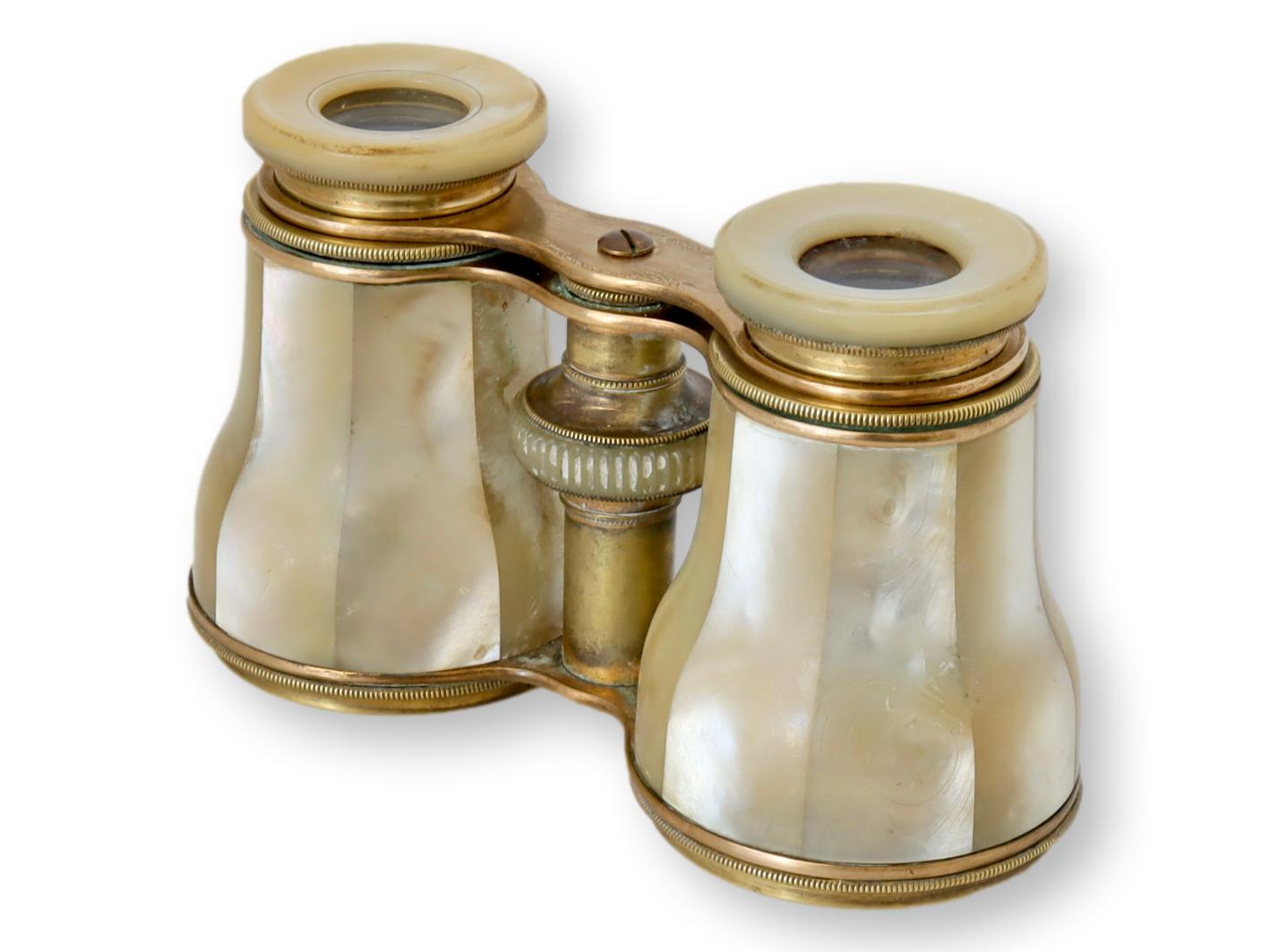 Large Mother of Pearl Opera Glasses~P77679600