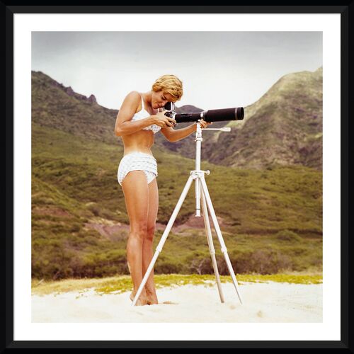 Tom Kelley, Bikini Girl and Camera 1968~P77621607