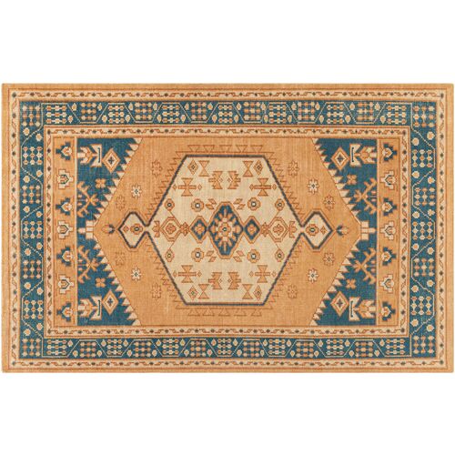 Mindy Hand-Knotted Rug, Camel/Orange~P77625328