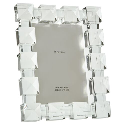 Crystal Square Diamond Frame, Clear~P77641224
