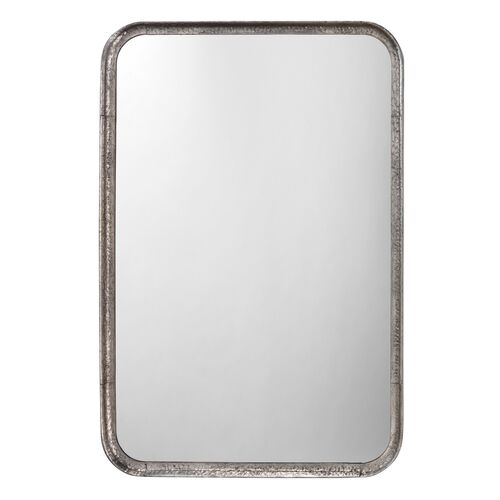Principle Vanity Wall Mirror, Silver Leaf~P77606924