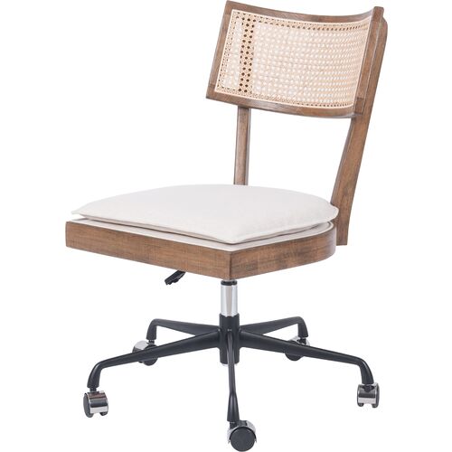 Aimee Cane Desk Chair~P111117848