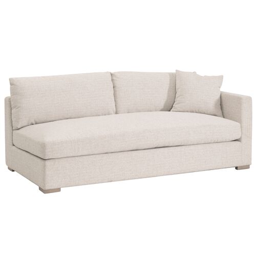 Nora Outdoor Modular 2-Seat Right Track Arm Sofa, Sand Nora Outdoor Modular 2-Seat Right Track Arm Sofa, Sand
