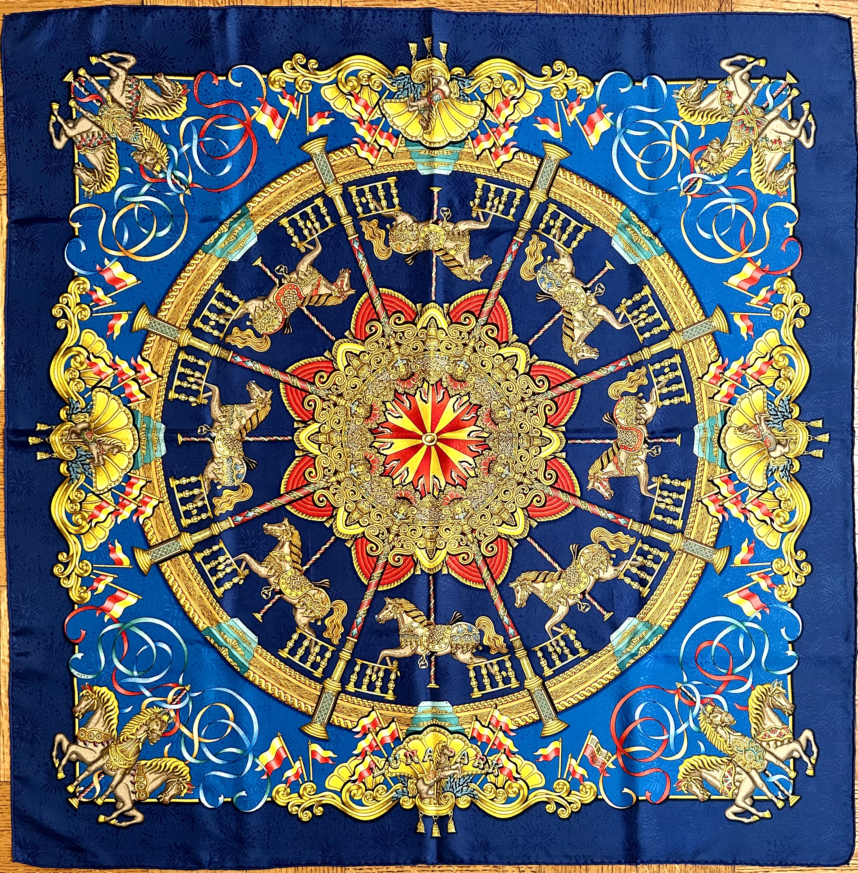 Hermès Luna Park Scarf~P77701952
