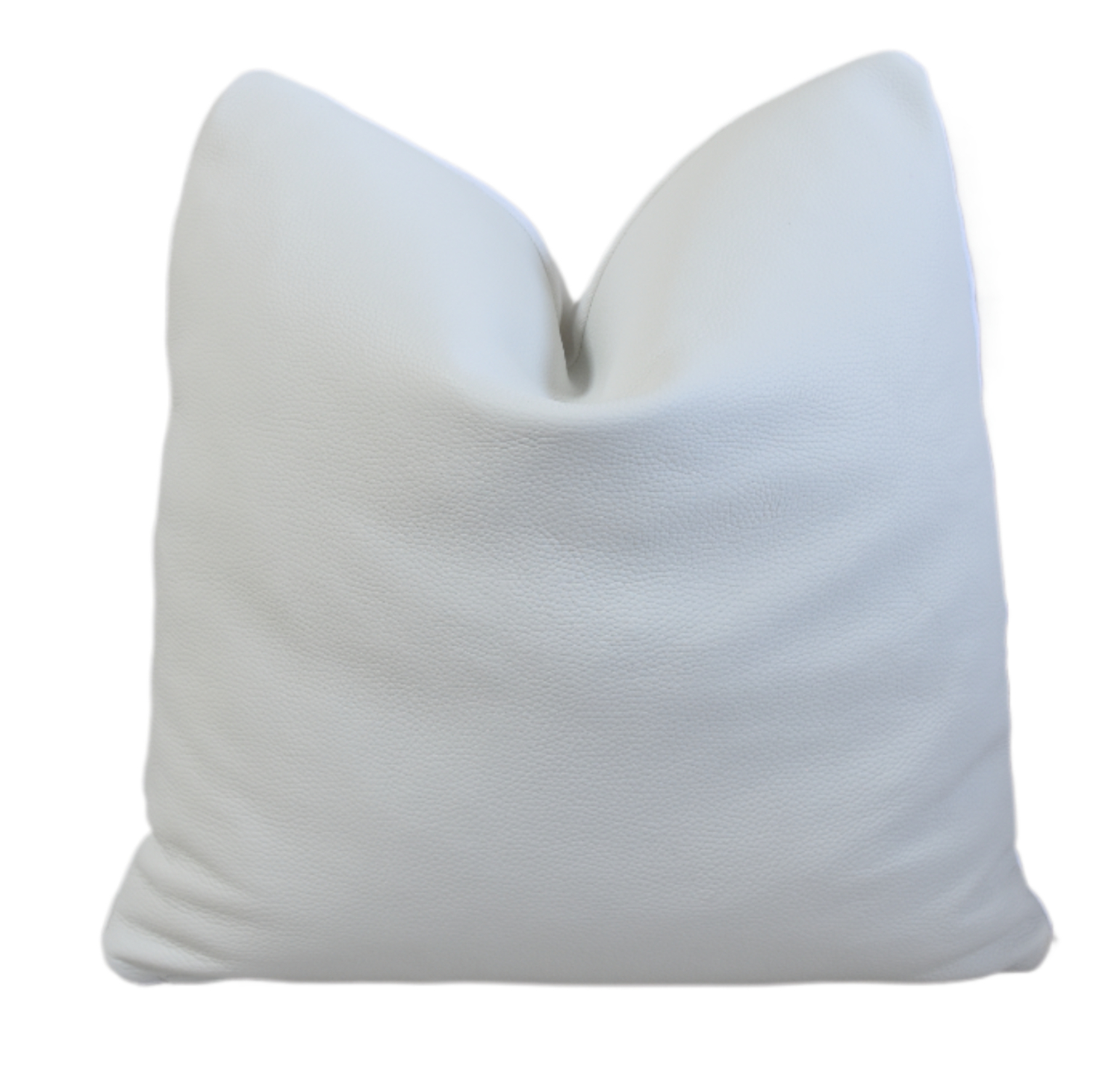 White Brazilian Tanned Leather Pillow White Brazilian Tanned Leather Pillow~P77758965
