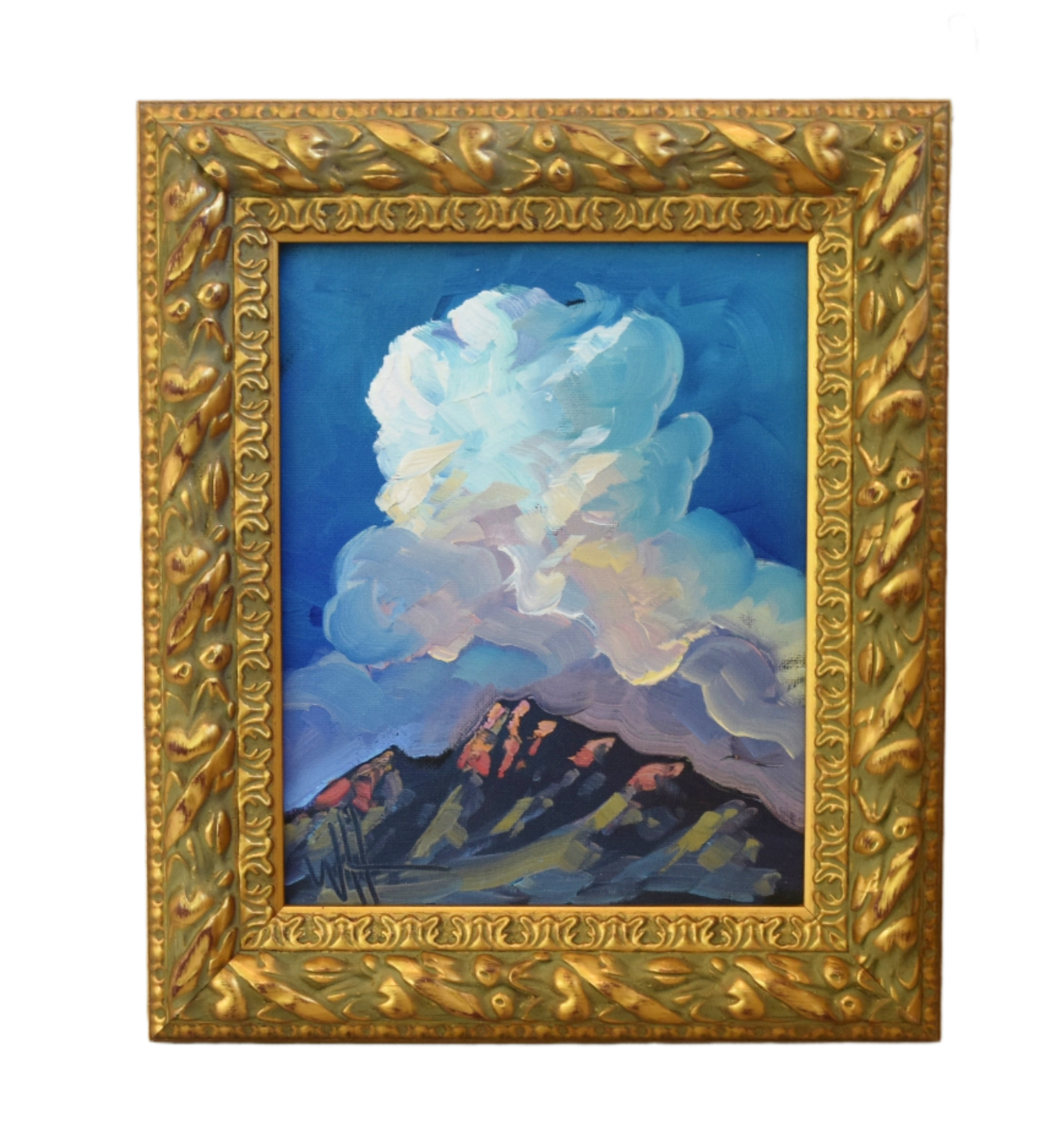 Wm. Hawkins Landscape & Clouds Painting~P77692855