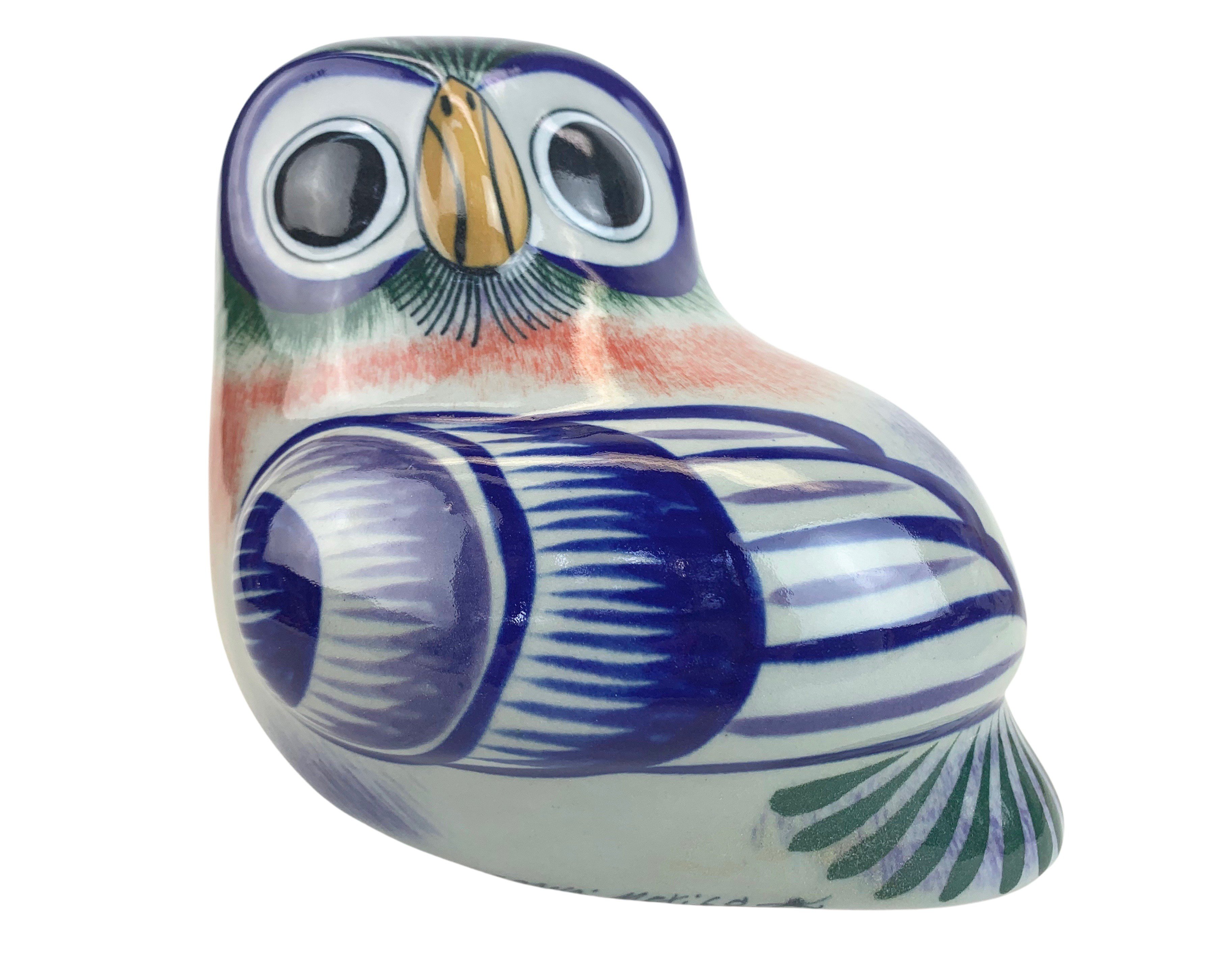 Mexican Tonala Stoneware Owl~P77614276
