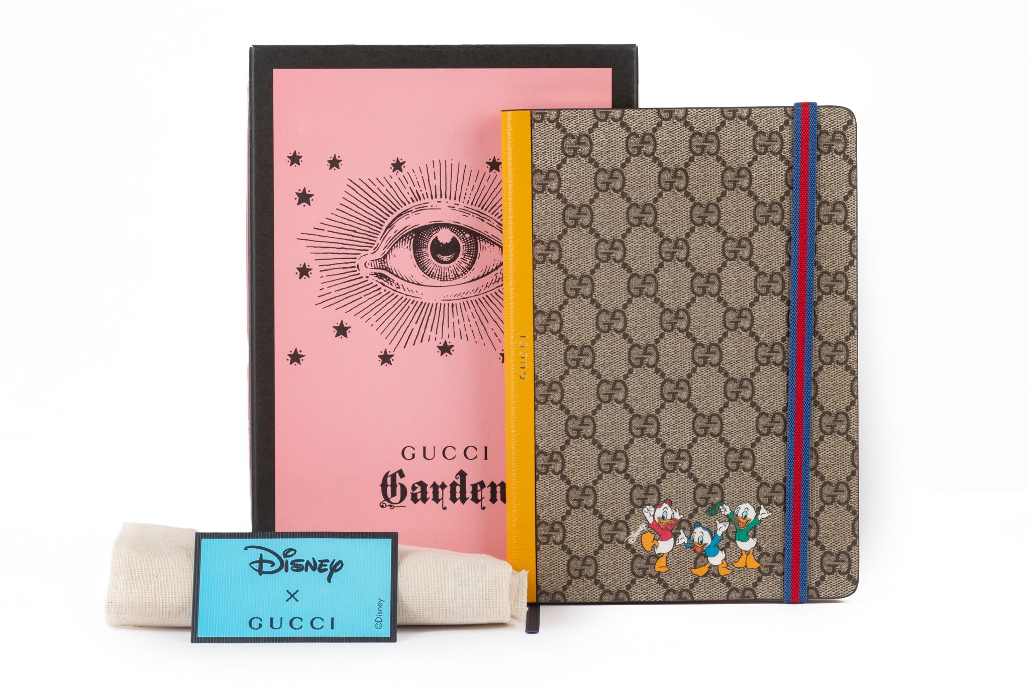 Gucci X Disney GG Supreme Mono Notebook~P77740717