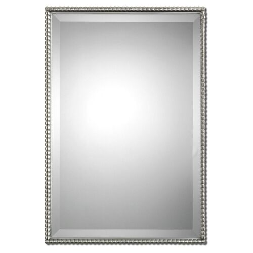 Cromwell Wall Mirror, Brushed Nickel~P76934838