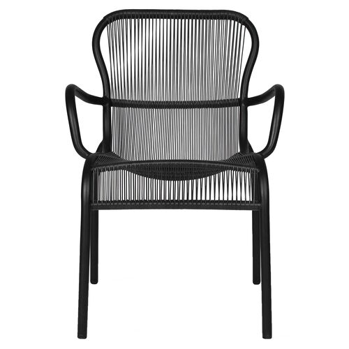Loop Outdoor Dining Chair, Black~P77641604
