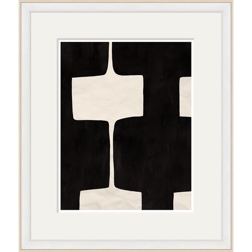 Paule Marrot, Black and White Abstract 3 IV