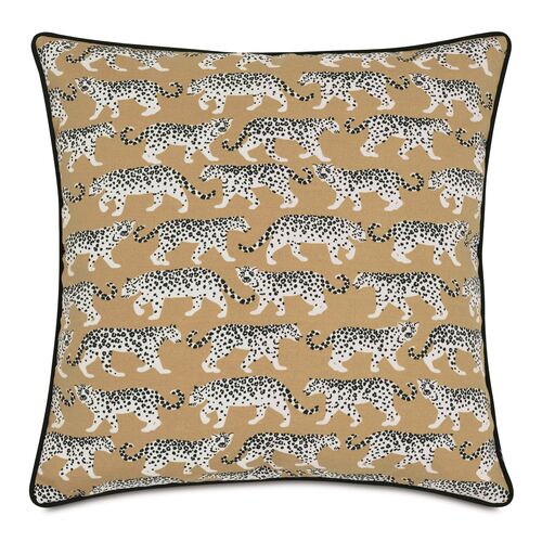 Adira 20x20 Outdoor Pillow, Khaki Leopard~P77610102