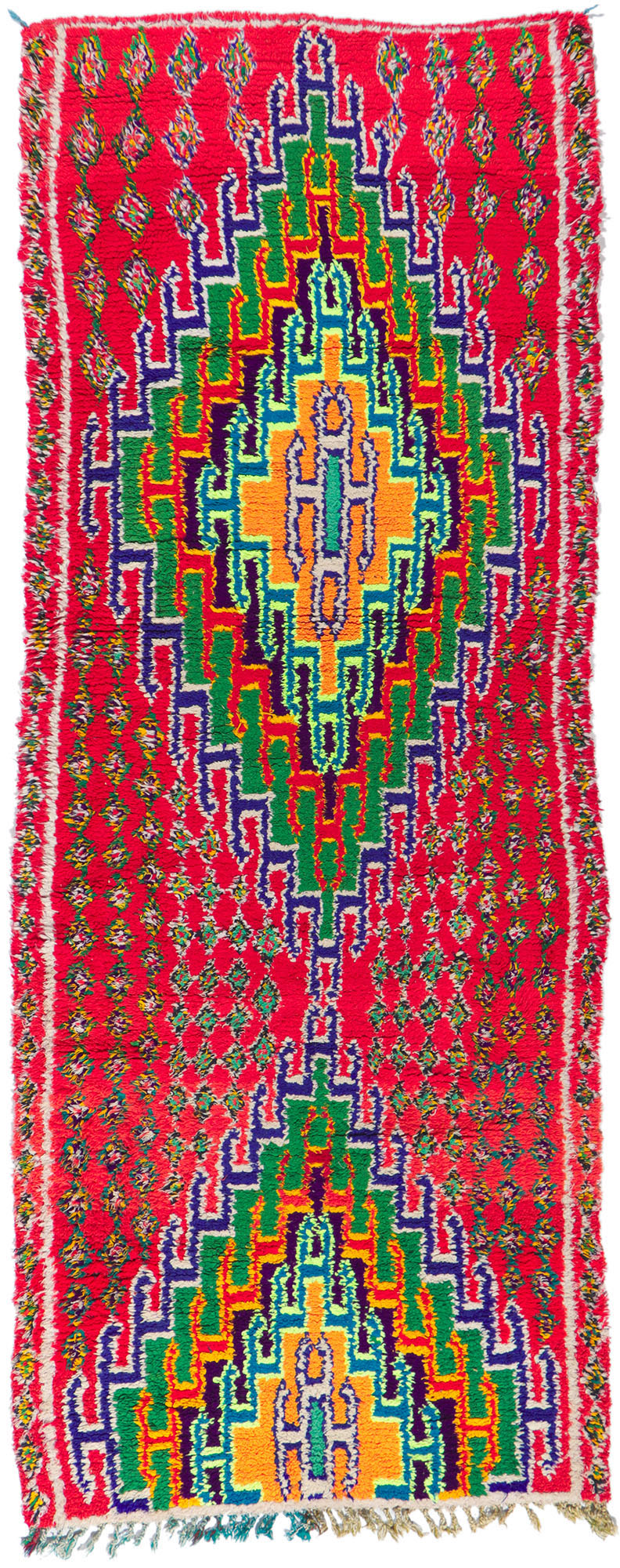 Vintage Azilal Moroccan Rug, 3'3 x 8'8~P77672257