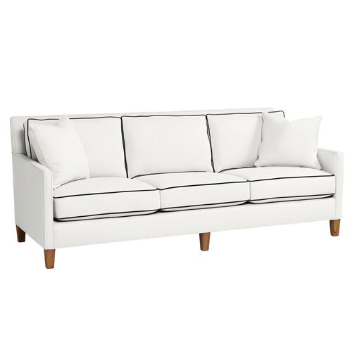 Northport Outdoor Upholstered Sofa, Inside Out Linen w/ Contrast Welt Northport Outdoor Upholstered Sofa, Inside Out Linen w/ Contrast Welt
