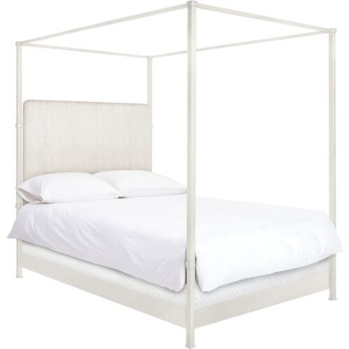 Amalfi Canopy Bed, White~P77631221