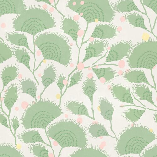 Yuki Osada, Botanical Feathers Wallpaper