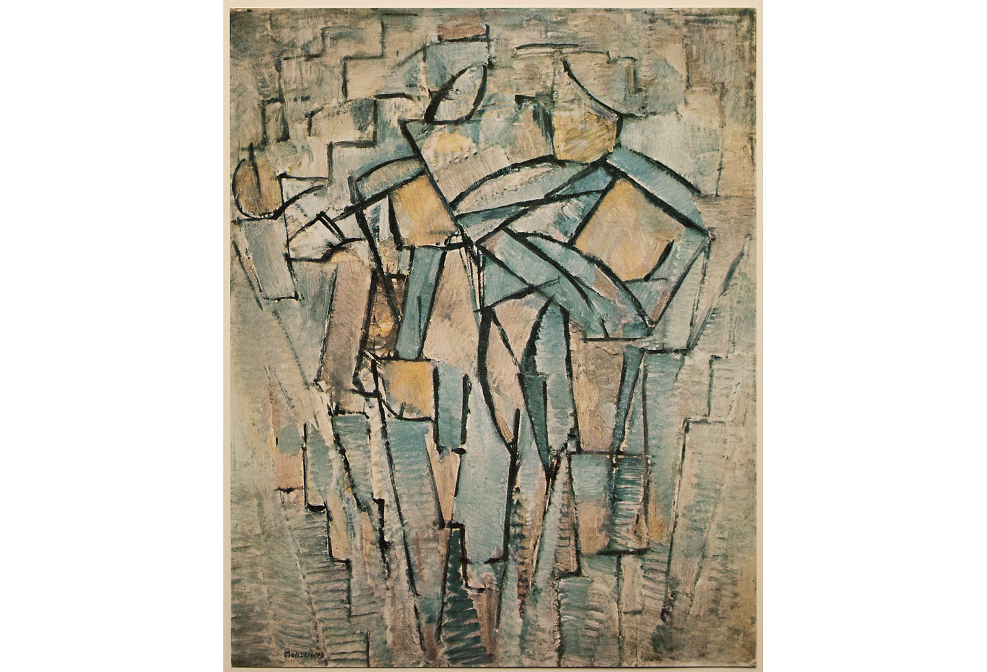 Piet Mondrian, Composition in Gray-Blue~P77626319