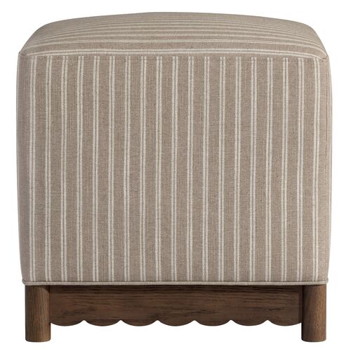 Steven Upholstered Cube Ottoman Steven Upholstered Cube Ottoman