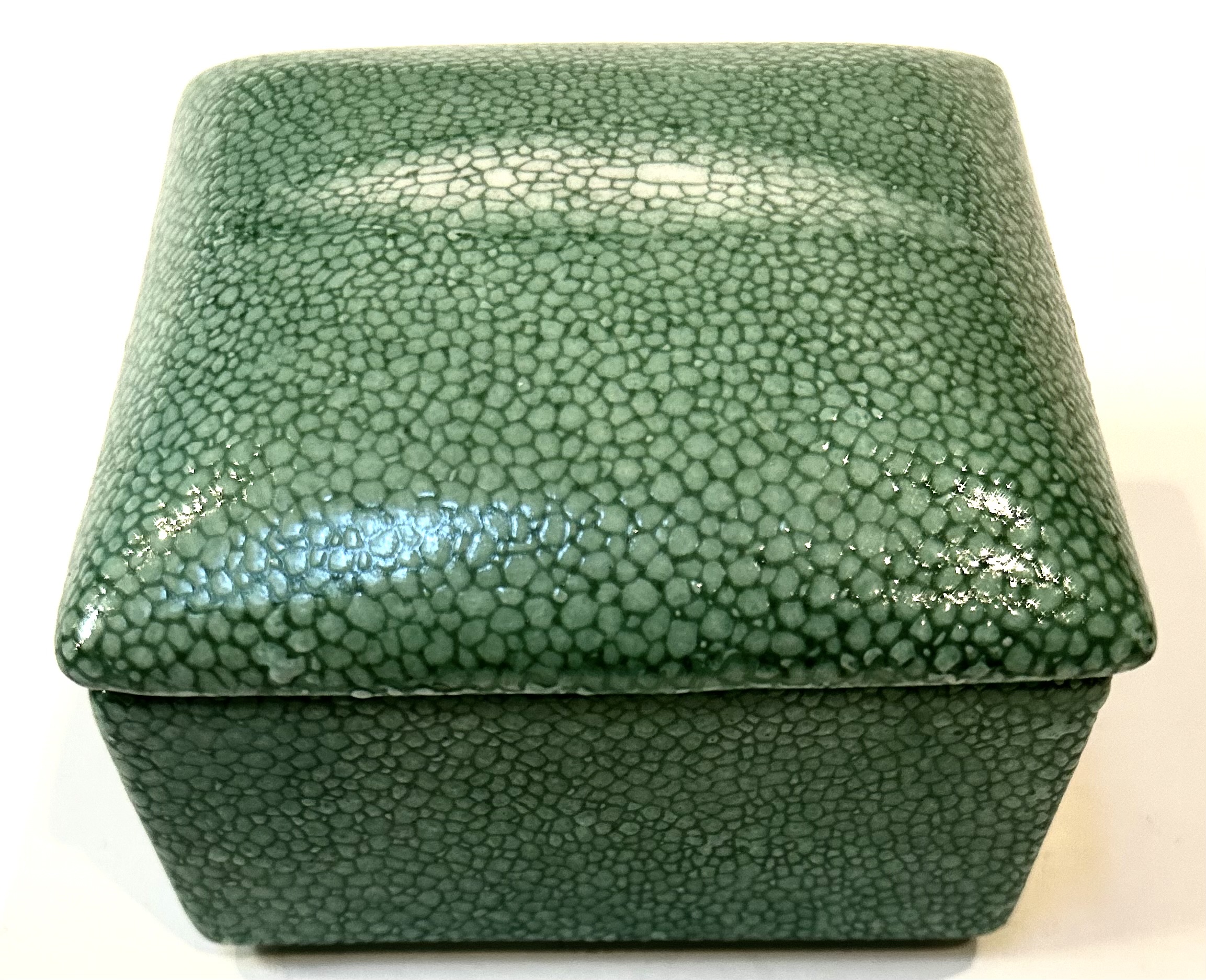 Porcelain Faux-Shagreen Box~P77704114