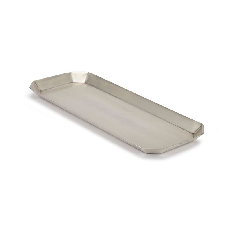 Nomad Tray, Antiqued Silver