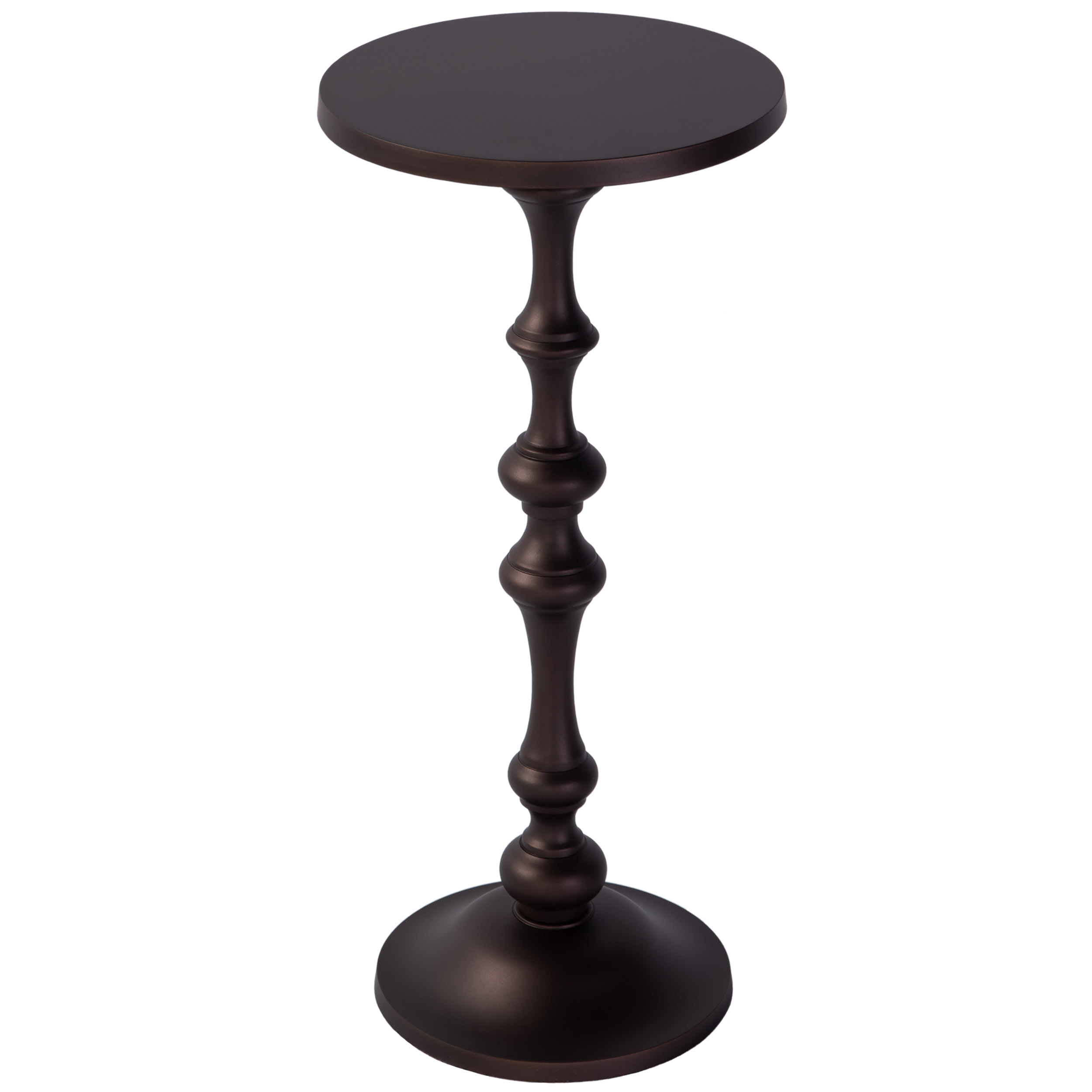 Jett Round Pedestal Base End Table
