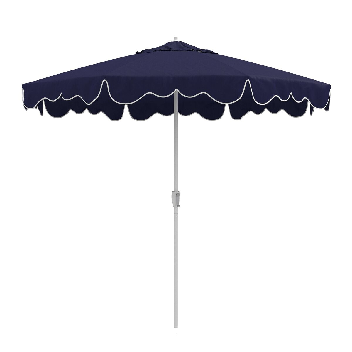 led patio umbrella in sunbrella periwinkle Deluxe 11' Sunbrella Fabric Solar Cantilever saving lighting 9' Sunbrella B Aluminum LED
