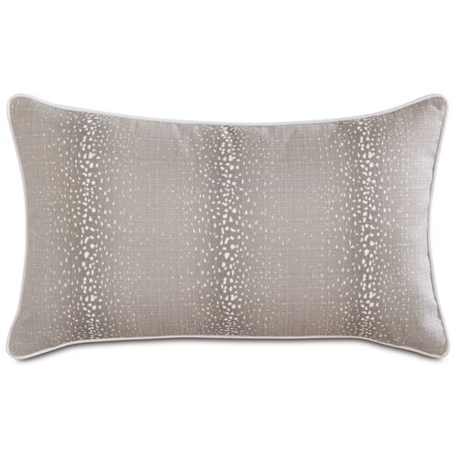 Evie 13x22 Outdoor Lumbar Pillow, Brown~P77578709