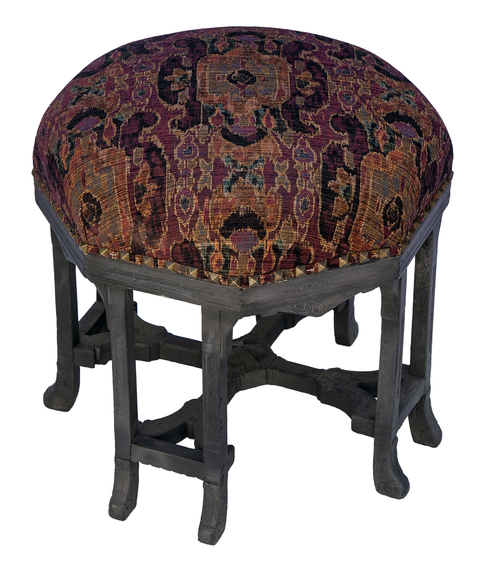 Eastlake Victorian Octagonal Tall Stool~P77722279