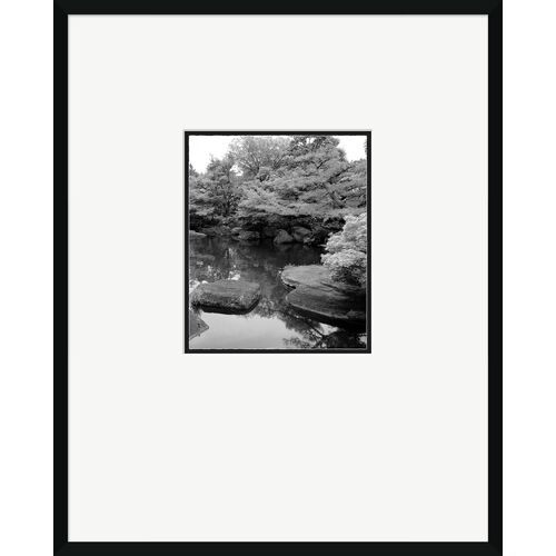 Bespoke by Baker, Serene Stream with Rocks Photograph, 25.25" x 31.25" Bespoke by Baker, Serene Stream with Rocks Photograph, 25.25" x 31.25"