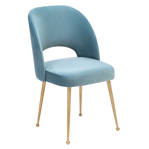 Lennon Side Chair, Sea Blue~P64451770