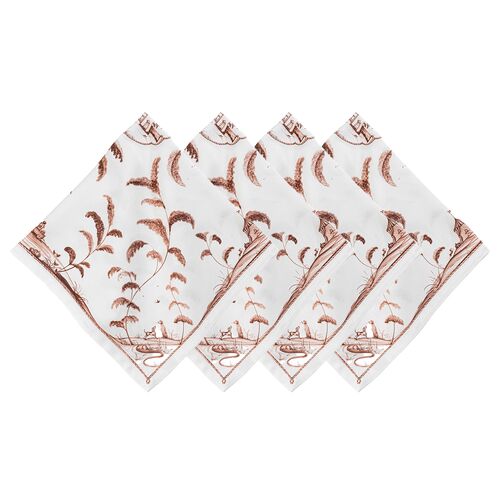 S/4 Country Estate Harvest Napkins, Sepia
