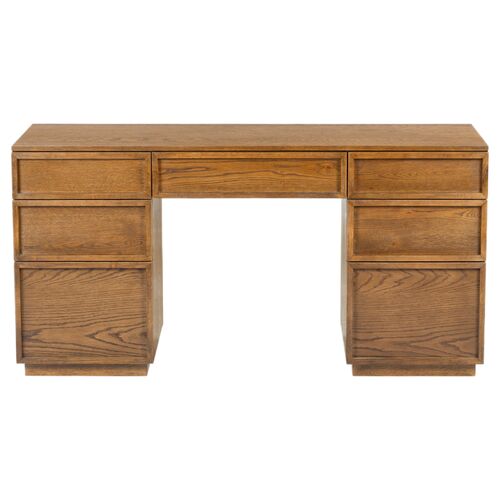 Solinor 7-Drawer Desk