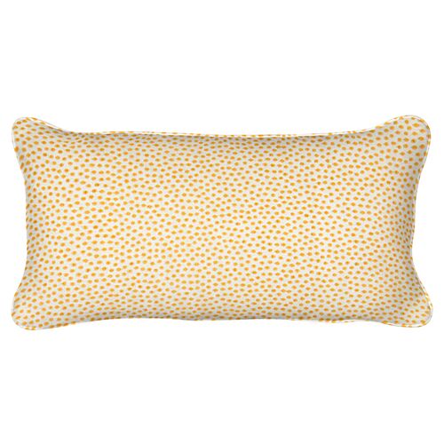 Tuck 12x20 Outdoor Lumbar Pillow, Marigold~P77655959