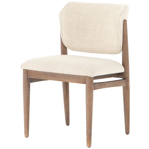 Emery Dining Chair, Taupe Performance~P77612941