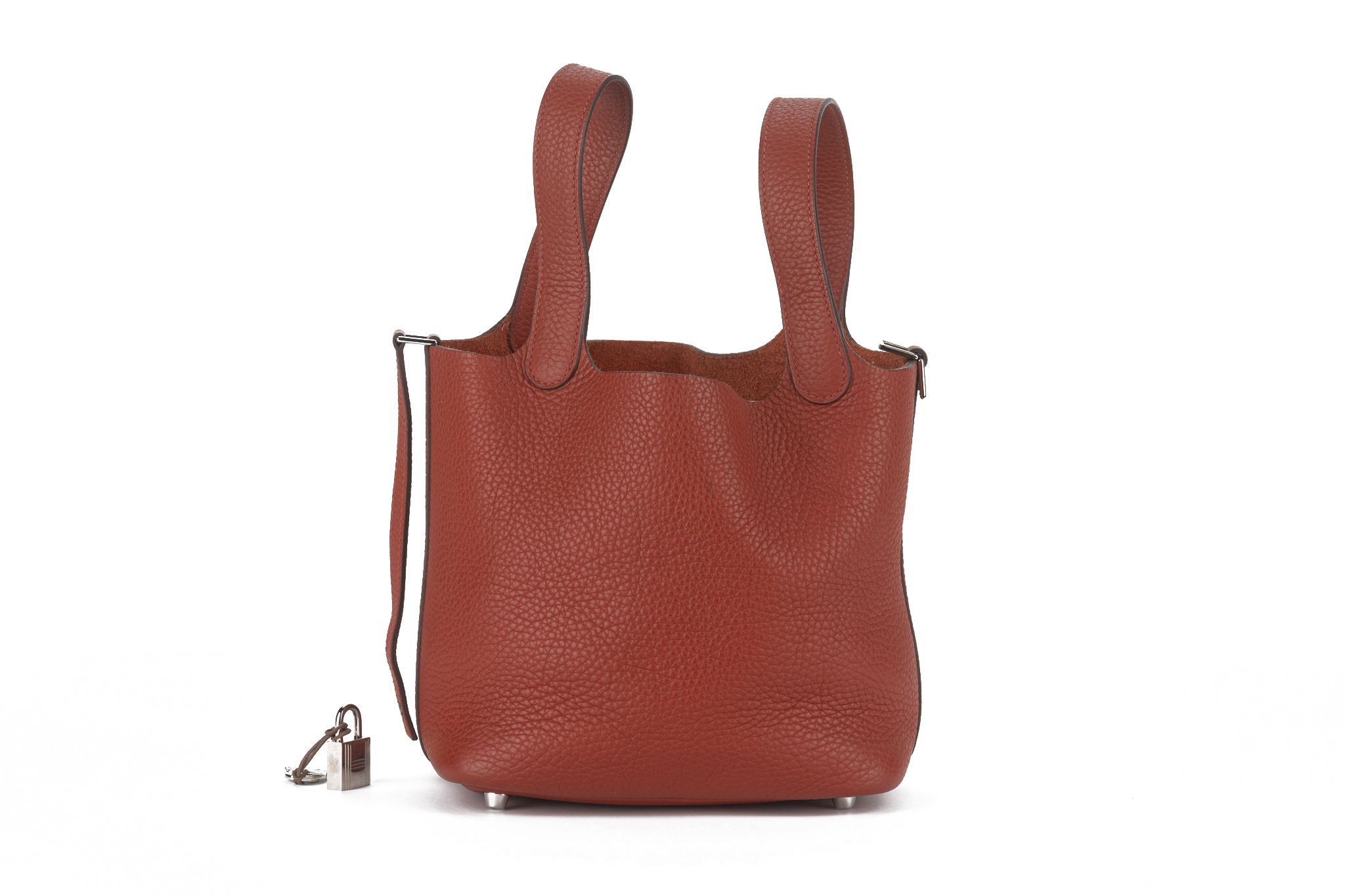 Hermès Brique Picotin 18 Lock Togo~P77727360