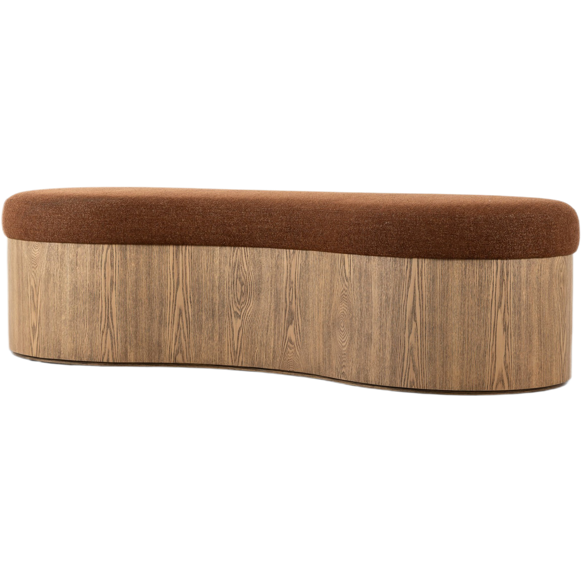 Brookstead Accent Bench, Crypton Wayfarer Sienna