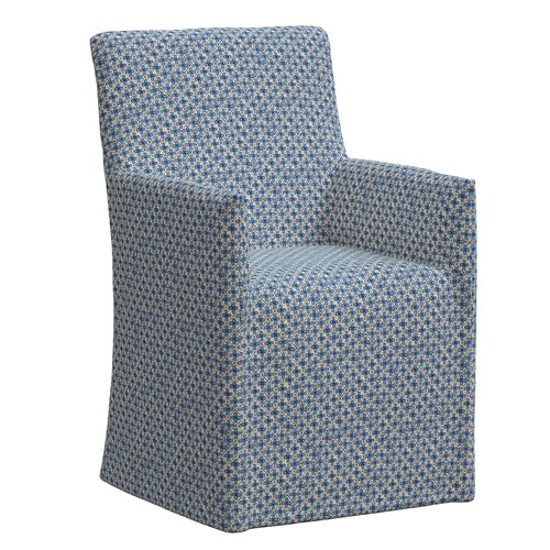 Rekha Slipcover Dining Chair, Aalap