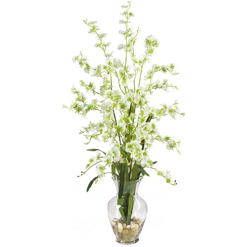31" Faux Orchid Flower Arrangement~P111113177