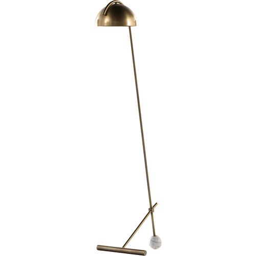 Ezra Floor Lamp, Antique Brass~P111116646