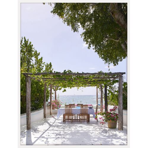 Sea Terrace Photo, 24" x 32"
