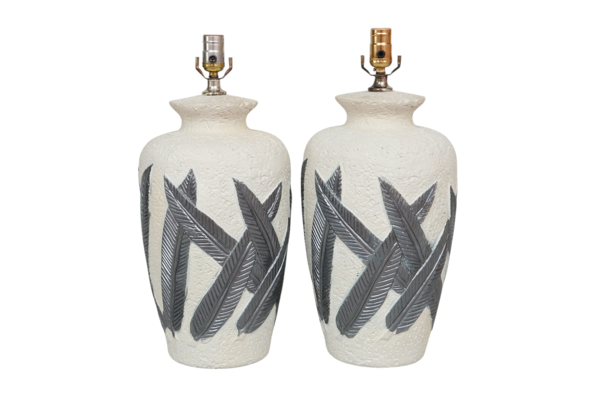 Serge Roche Banana Leaf Table Lamps~P77750423