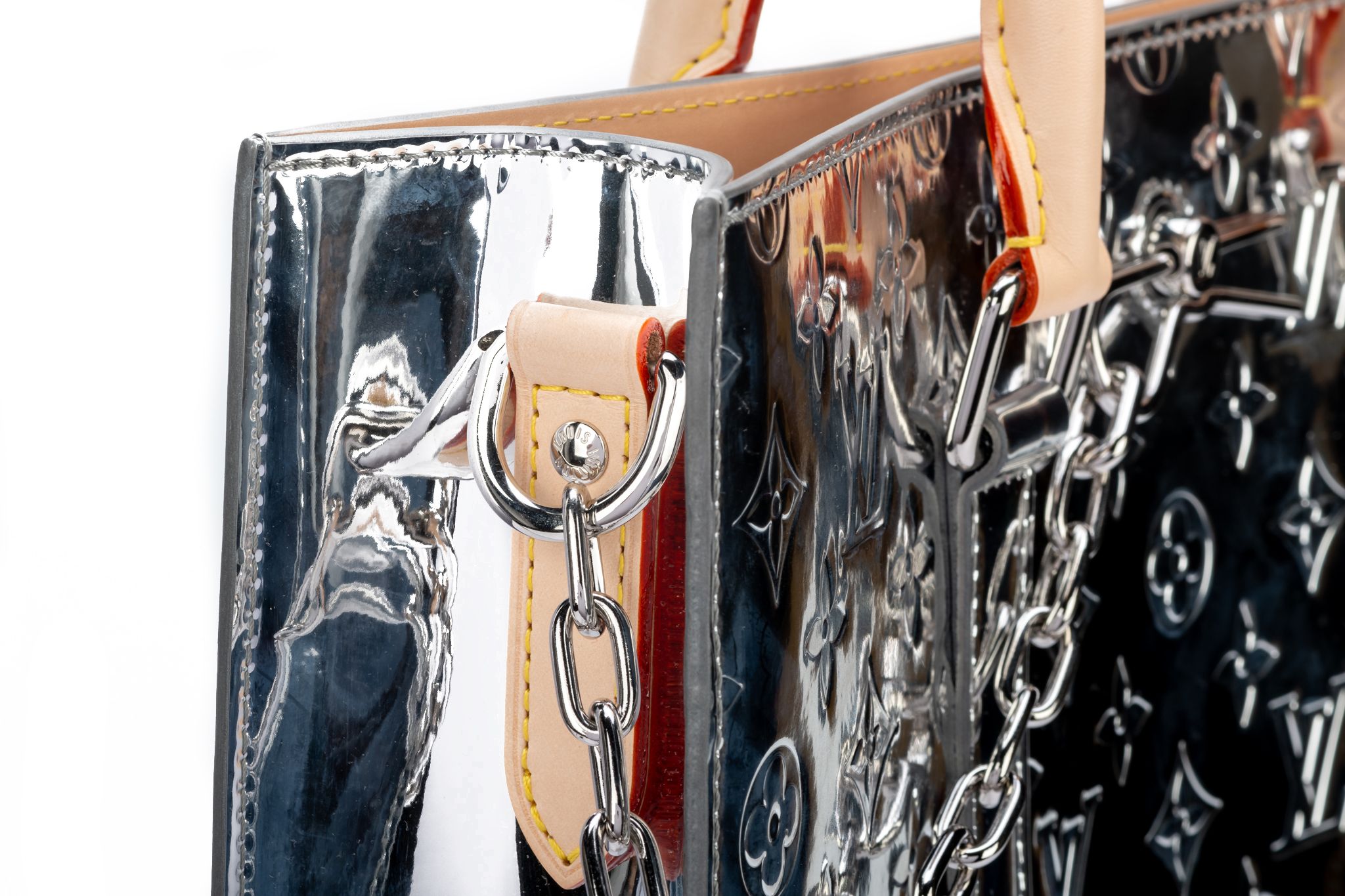 Vuitton Abloh Mirror Coated Sac Plat | One Kings Lane