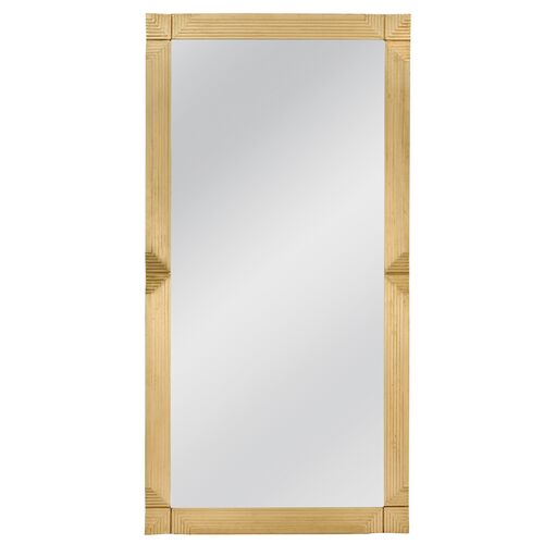 Robin Floor Mirror, Gold