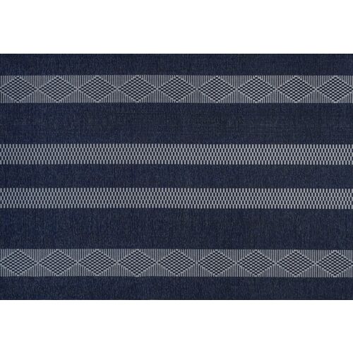 Tasko Machine-Washable Rug, Navy/Gray