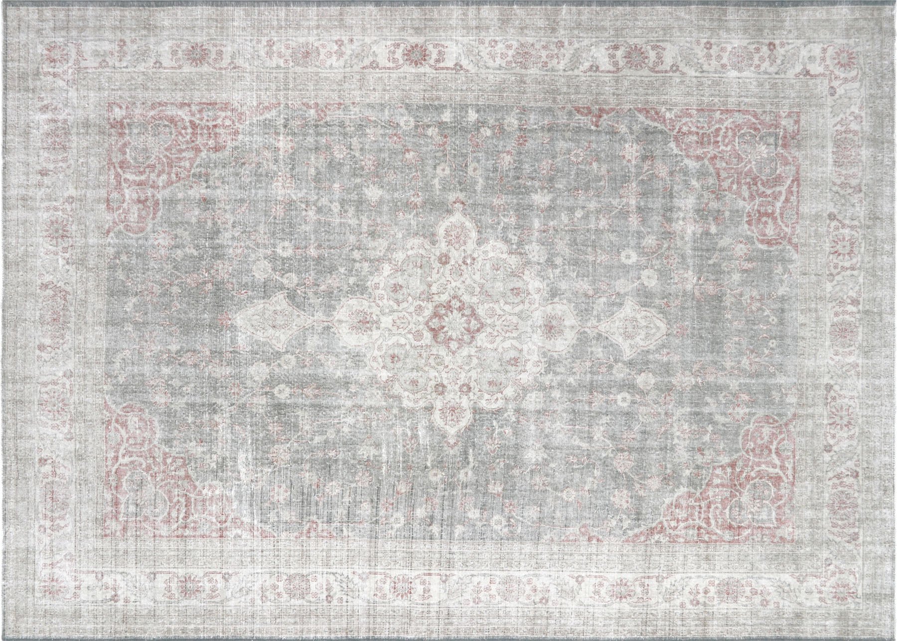 1960s Turkish Oushak Carpet, 8'11"x12'7"~P77600542